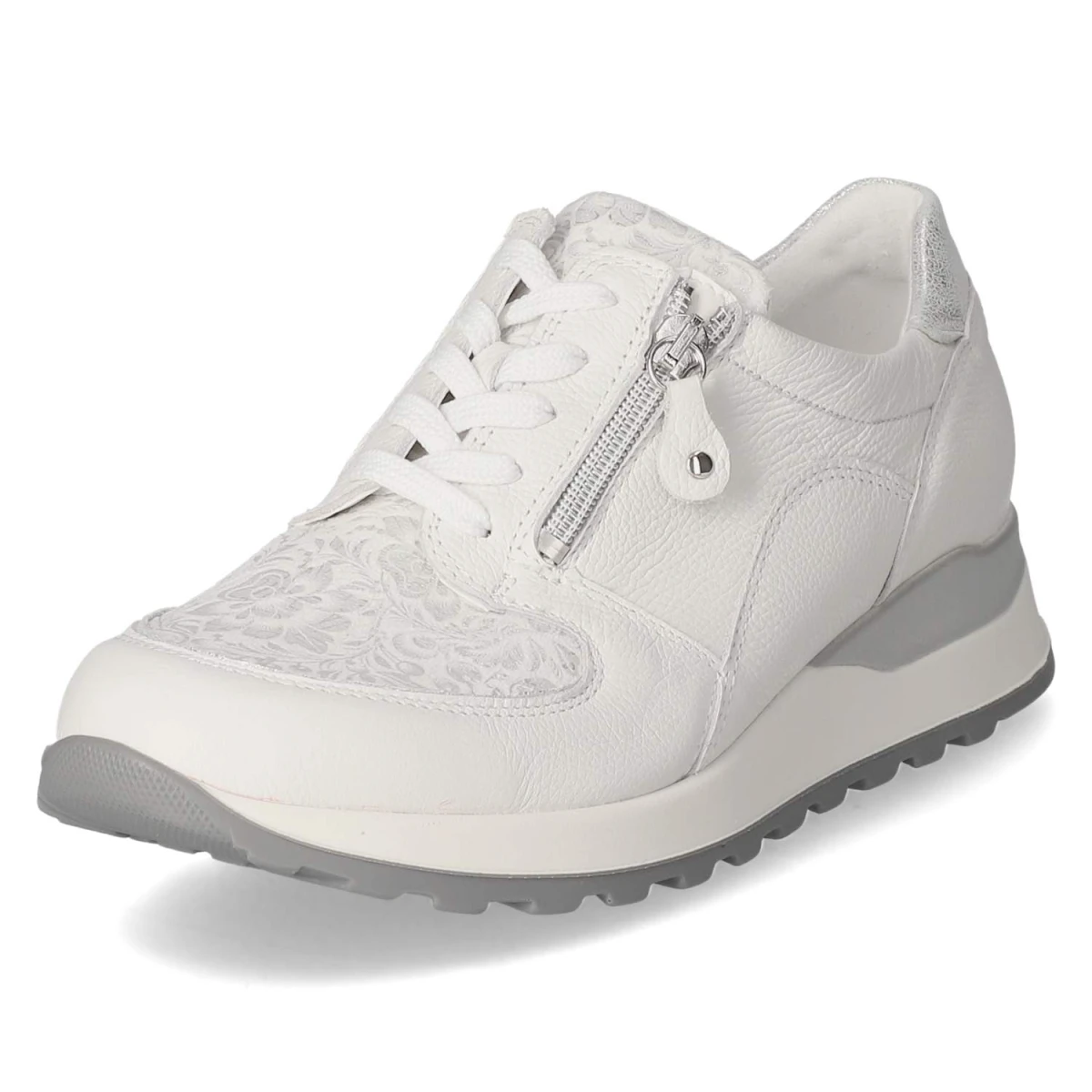 Low Sneaker HIROKO - WEISS SILBER WEISS