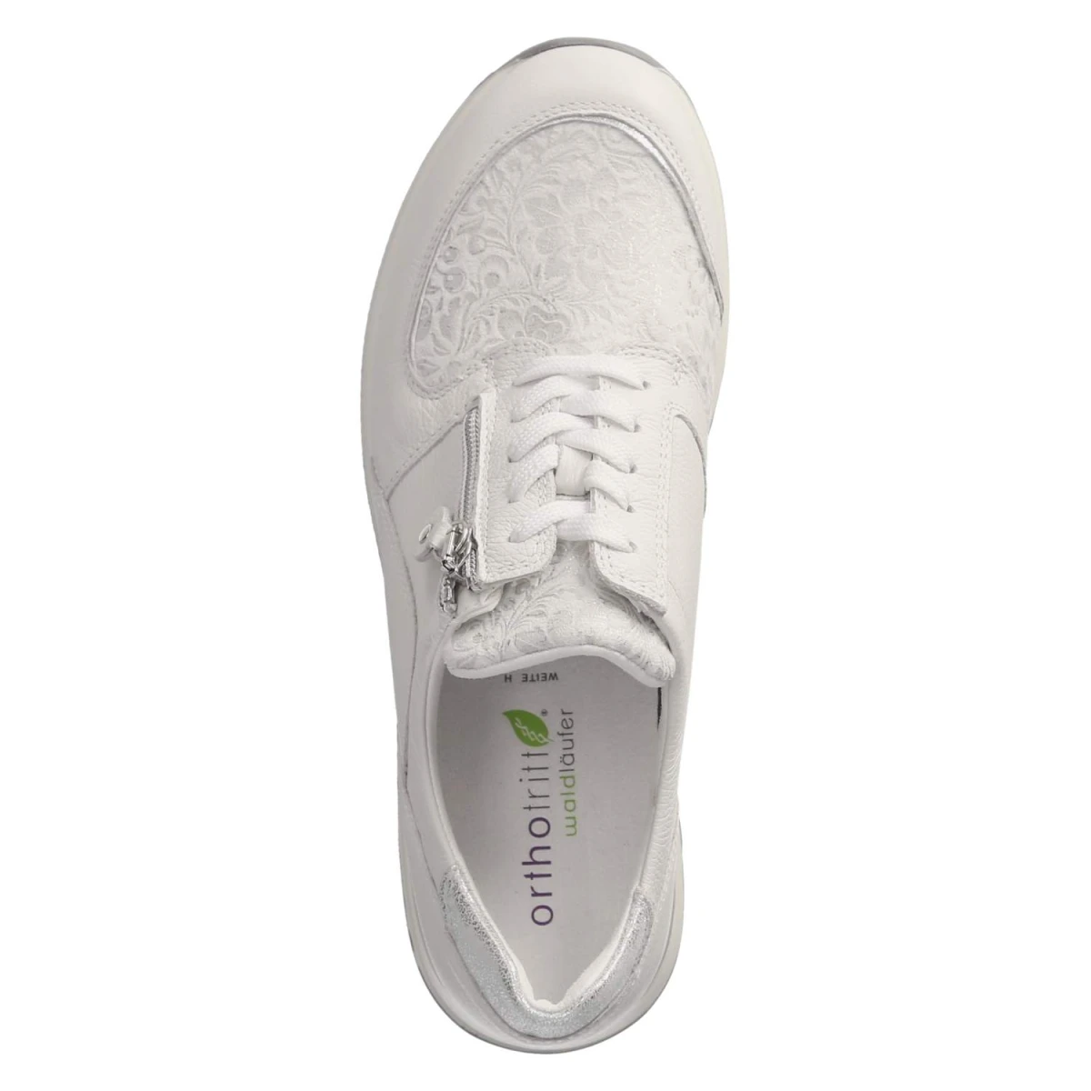 Low Sneaker HIROKO - WEISS SILBER WEISS