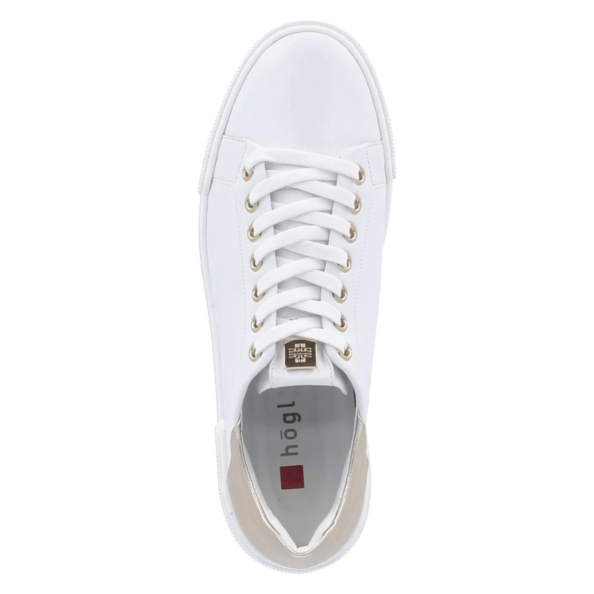 Low Sneaker - weiss/platin