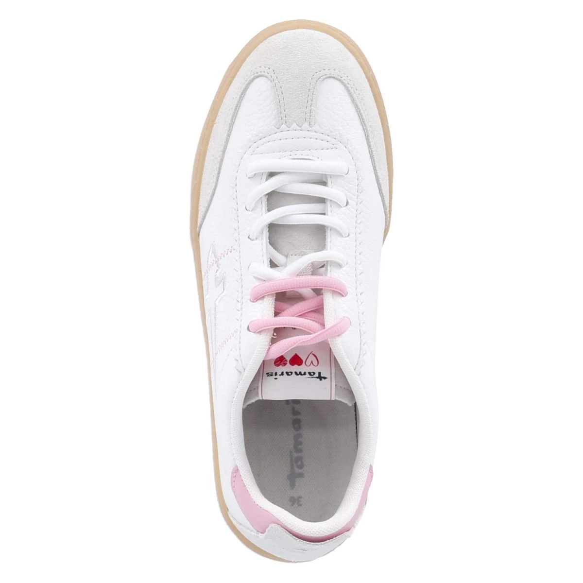 Low Sneaker - WHITE/ROSE