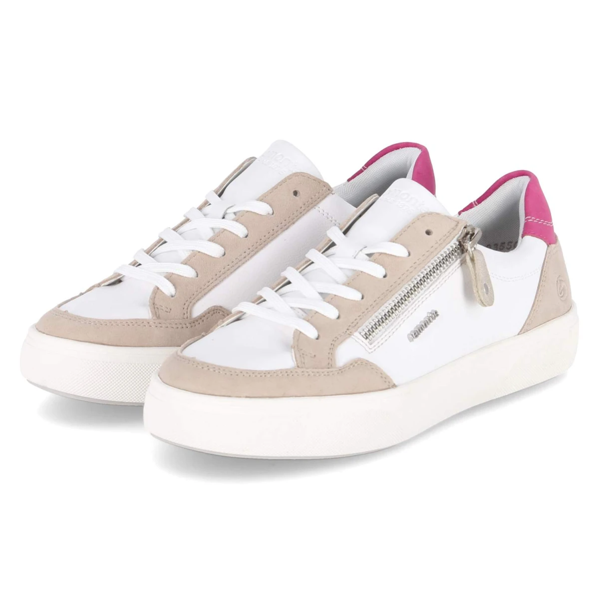 Low Sneaker - weiss kombi