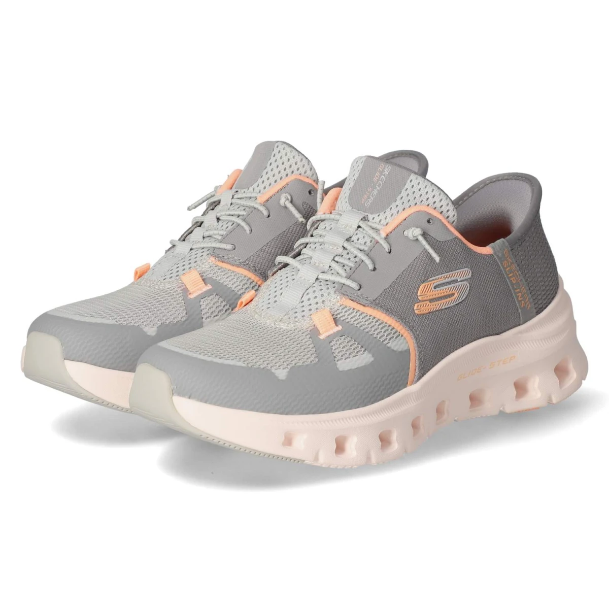 Slip Ins Sneaker GLIDE STEP PR - Gray/Orange