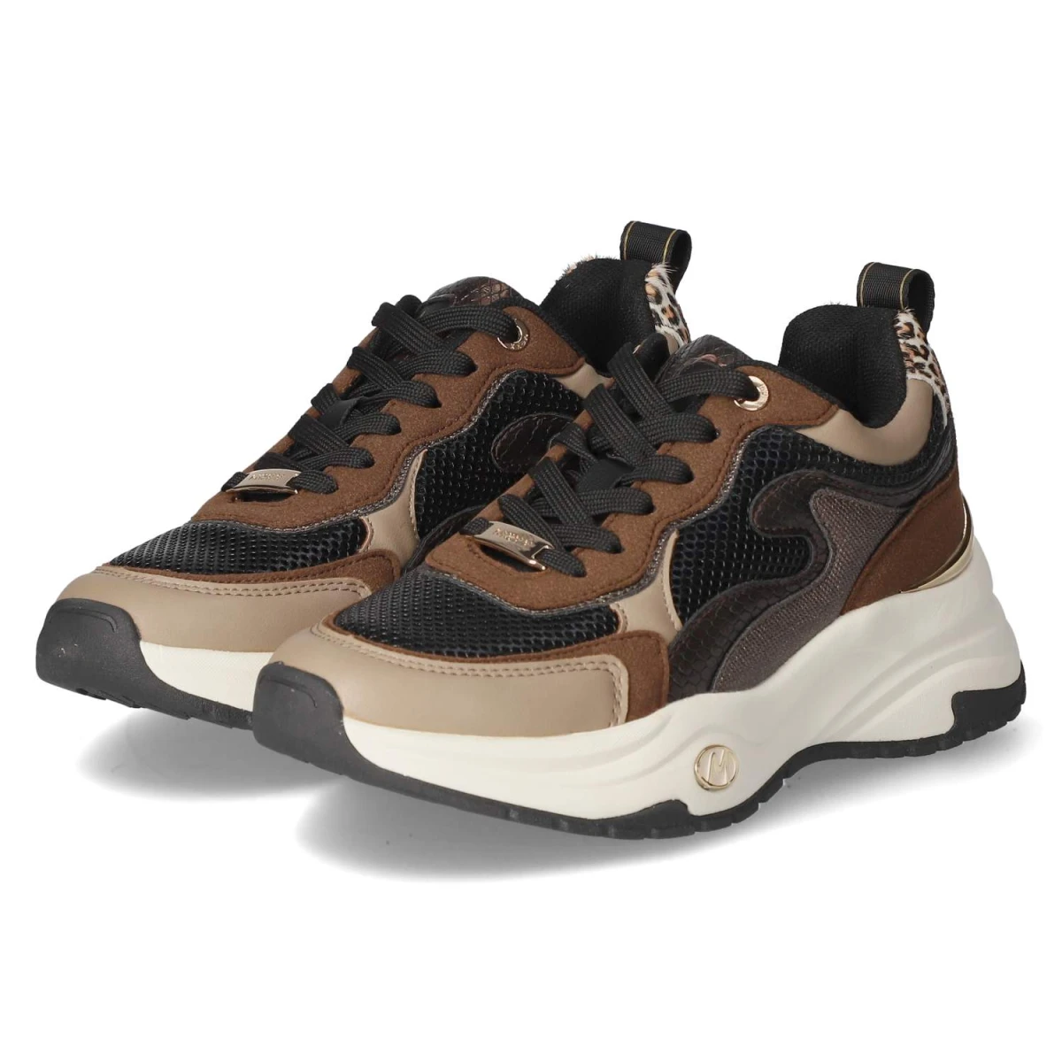 Low Sneaker PALM ORA - taupe/black