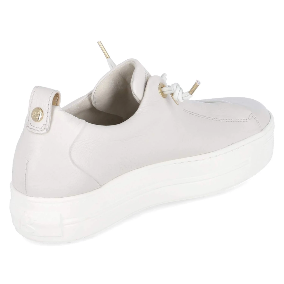 Low Sneaker - ivory / gold