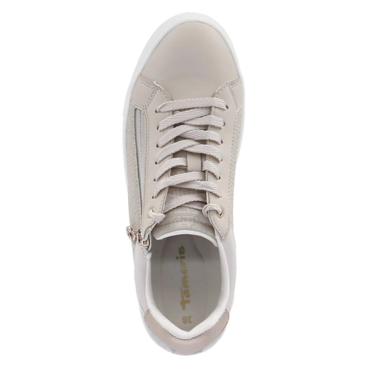 Low Sneaker - IVORY/GOLD