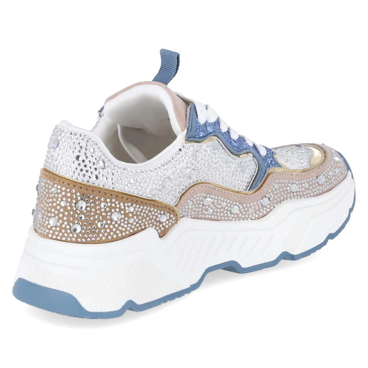 Low Sneaker - sand/lt blue