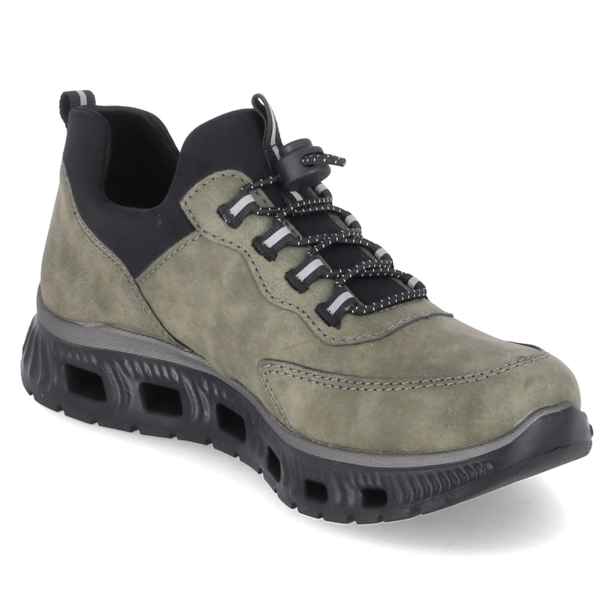 Slip-On-Sneaker - grün kombi