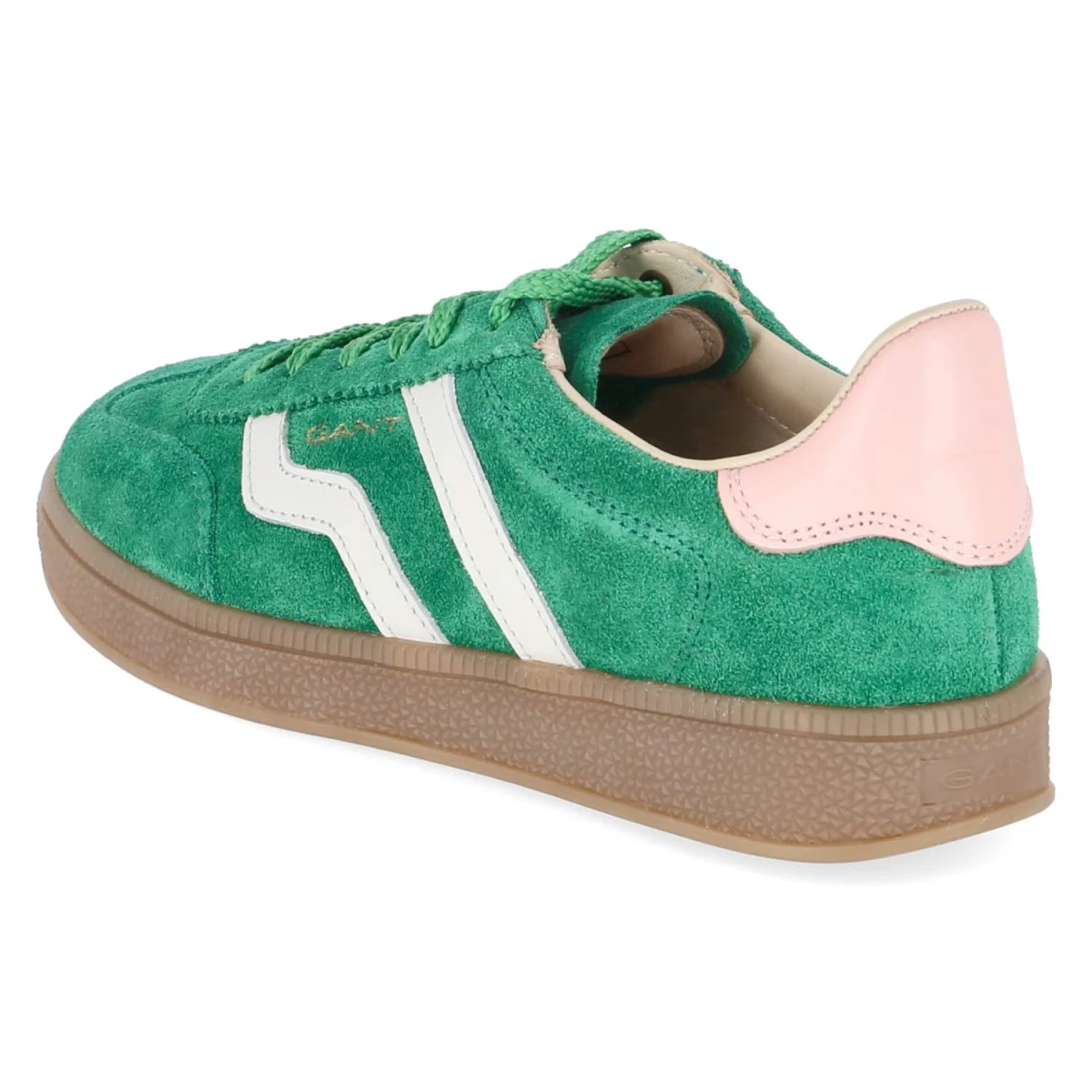 Low Sneaker - green/peachpink