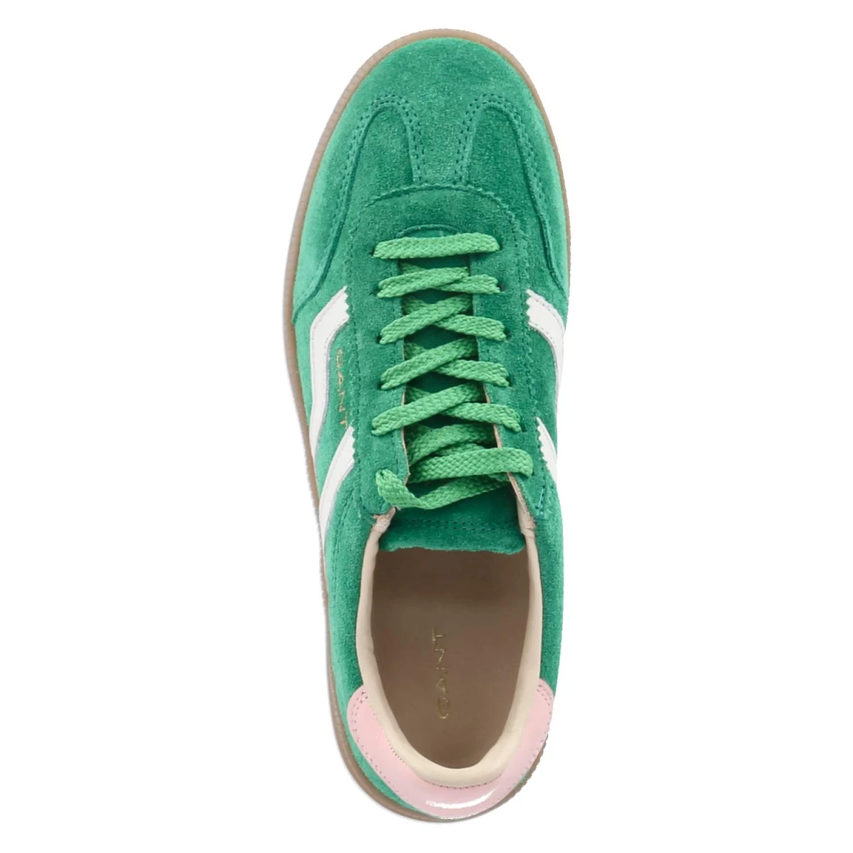 Low Sneaker - green/peachpink