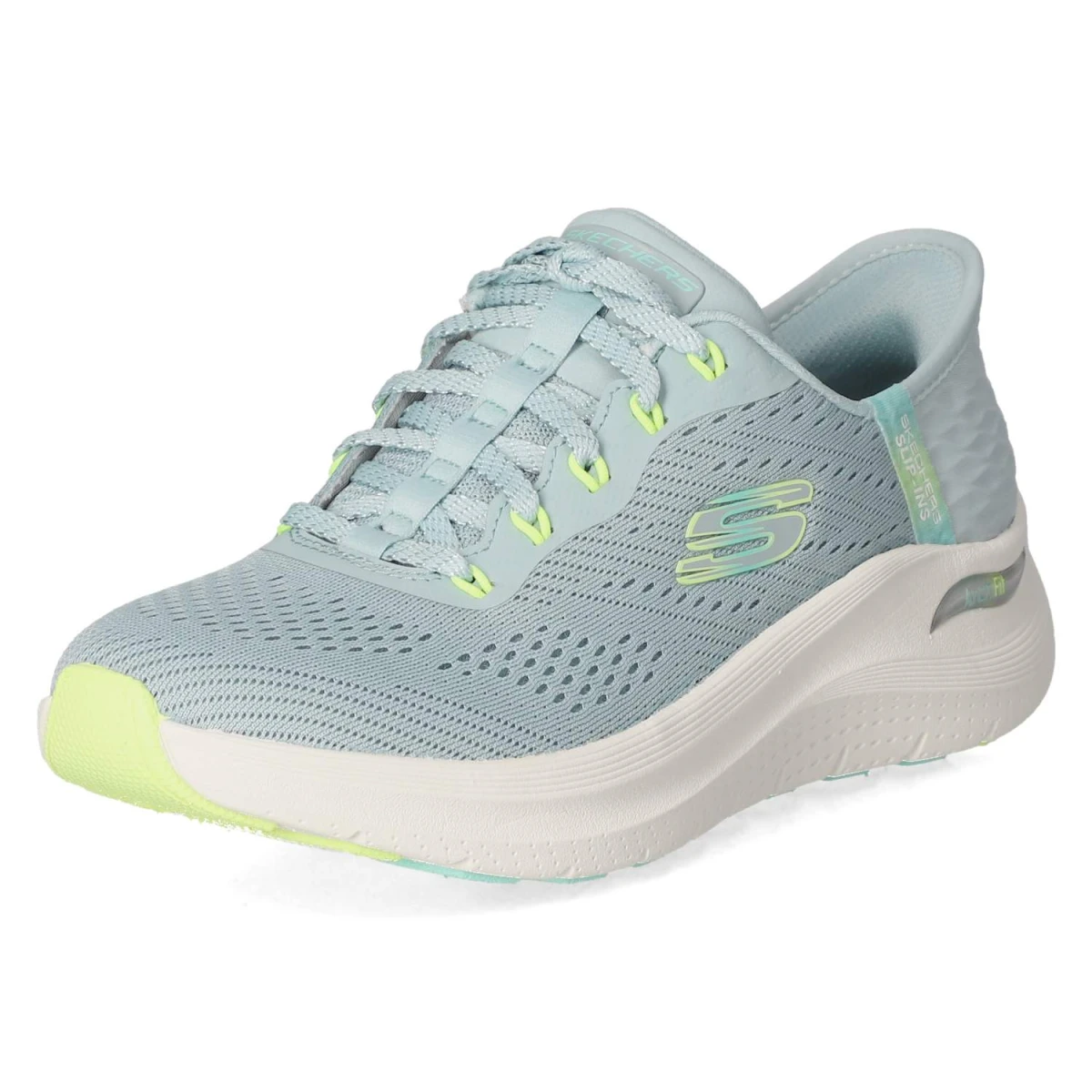 Low Sneaker EASY CHIC - blue/lime