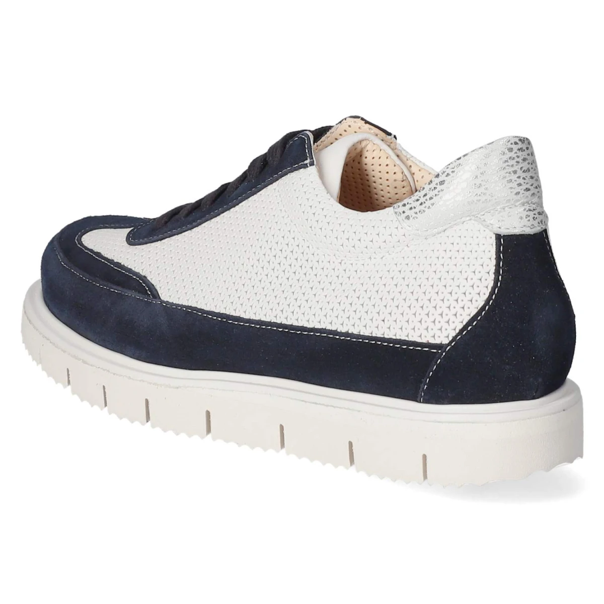 Schnürschuhe - bianco