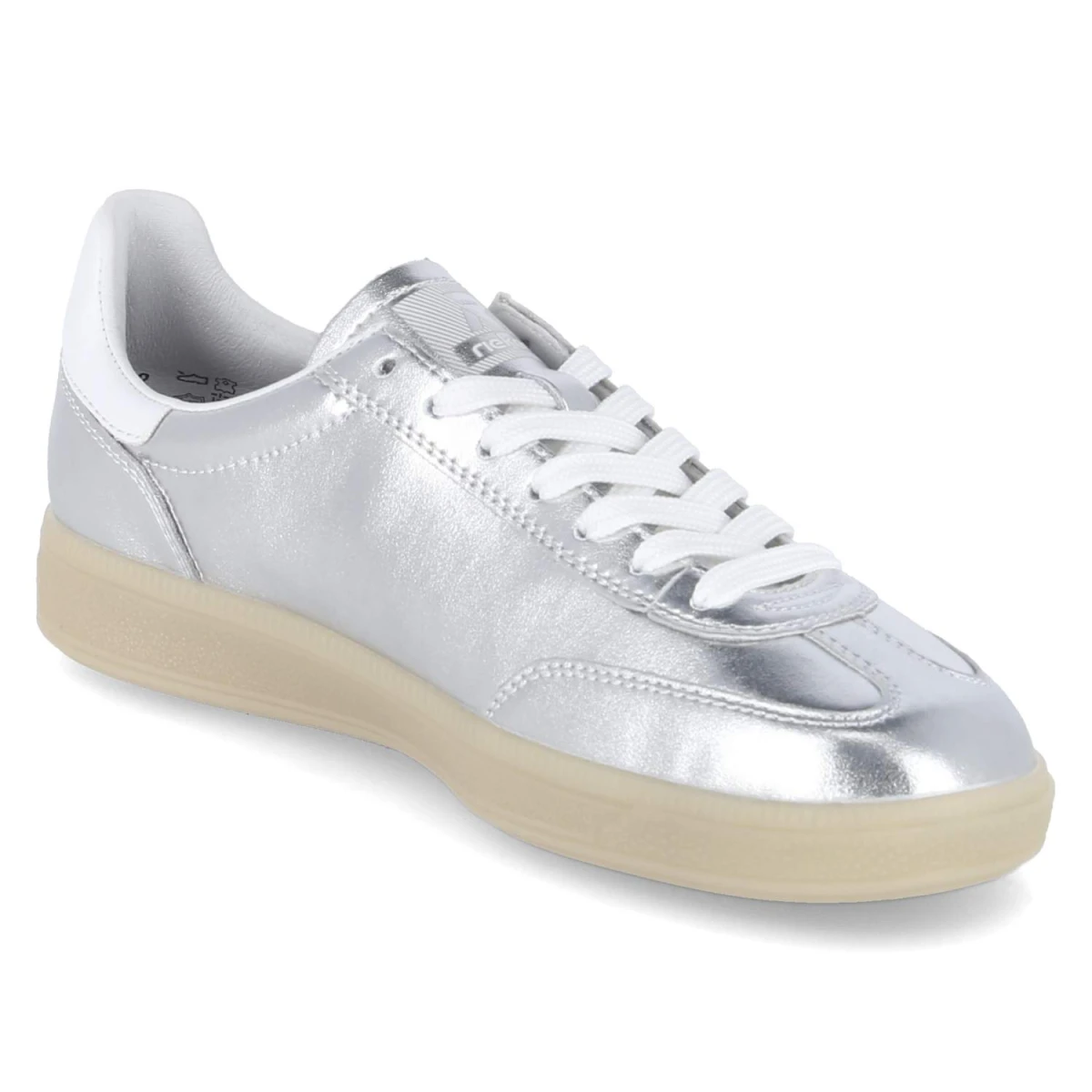 Low Sneaker - silber/platin