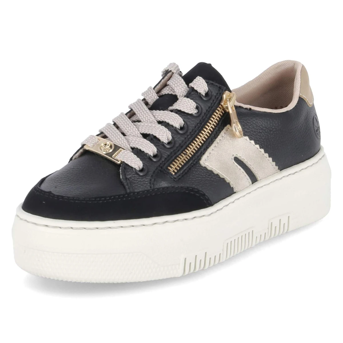 Plateausneaker - Schwarz