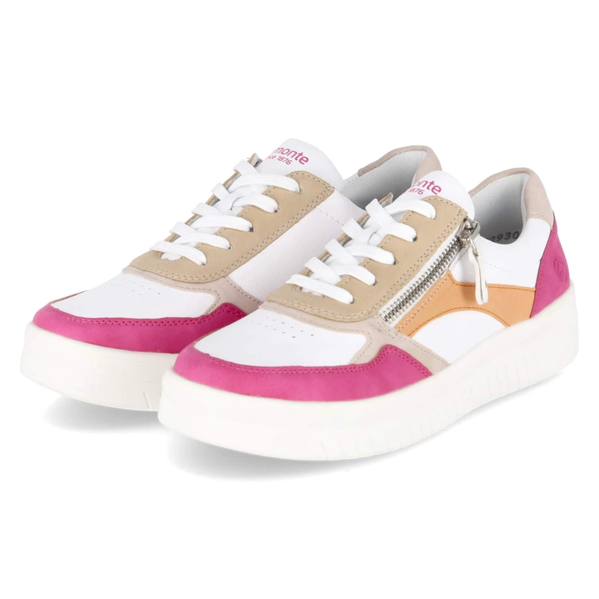 Low Sneaker - weiss kombi