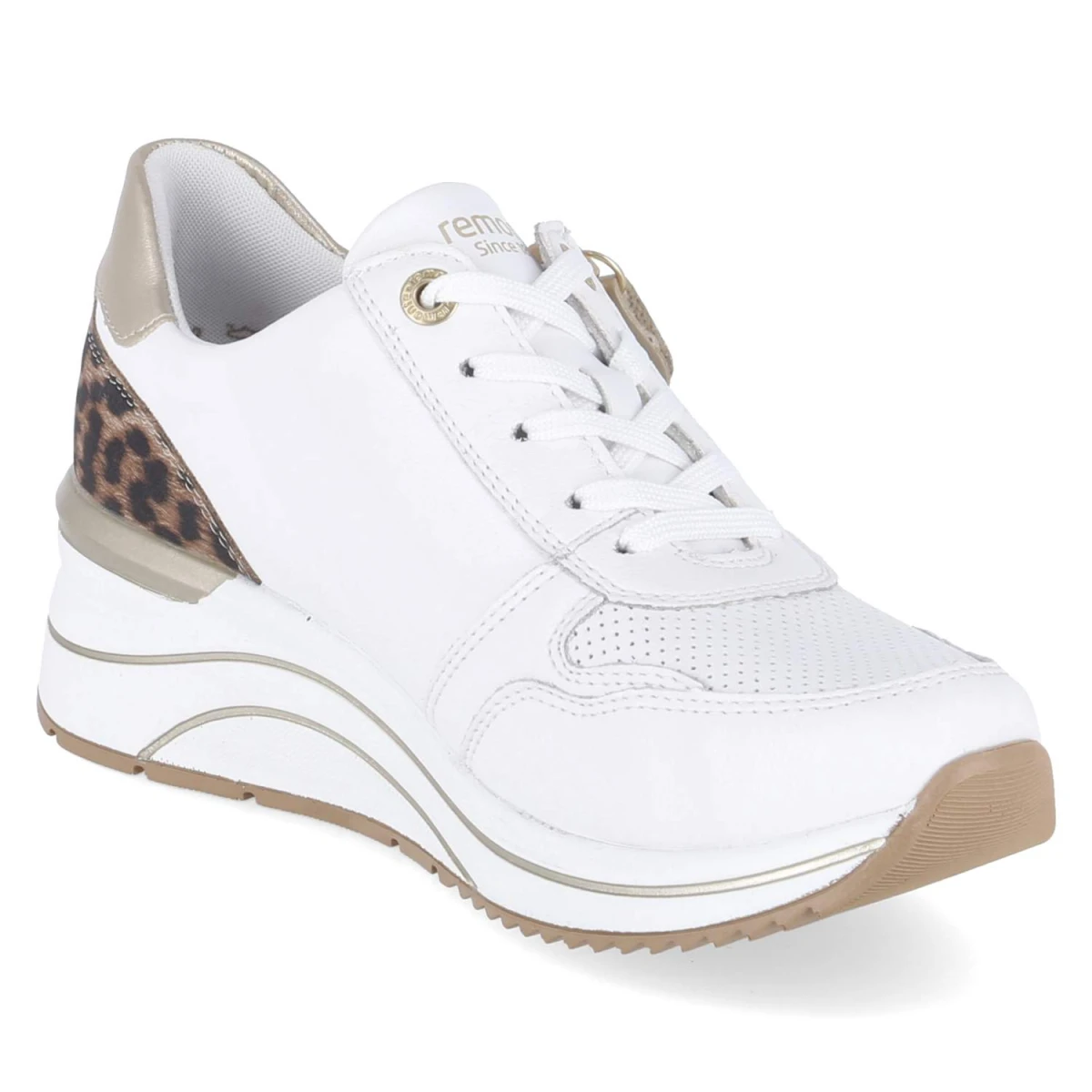 Low Sneaker - weiss kombi