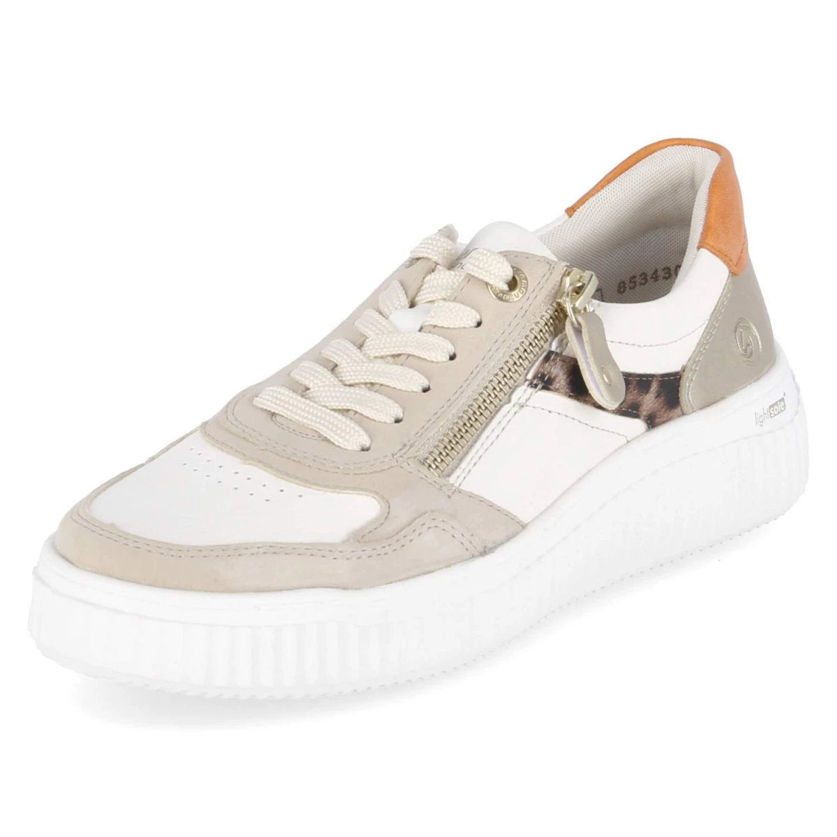 Low Sneaker - weiss kombi