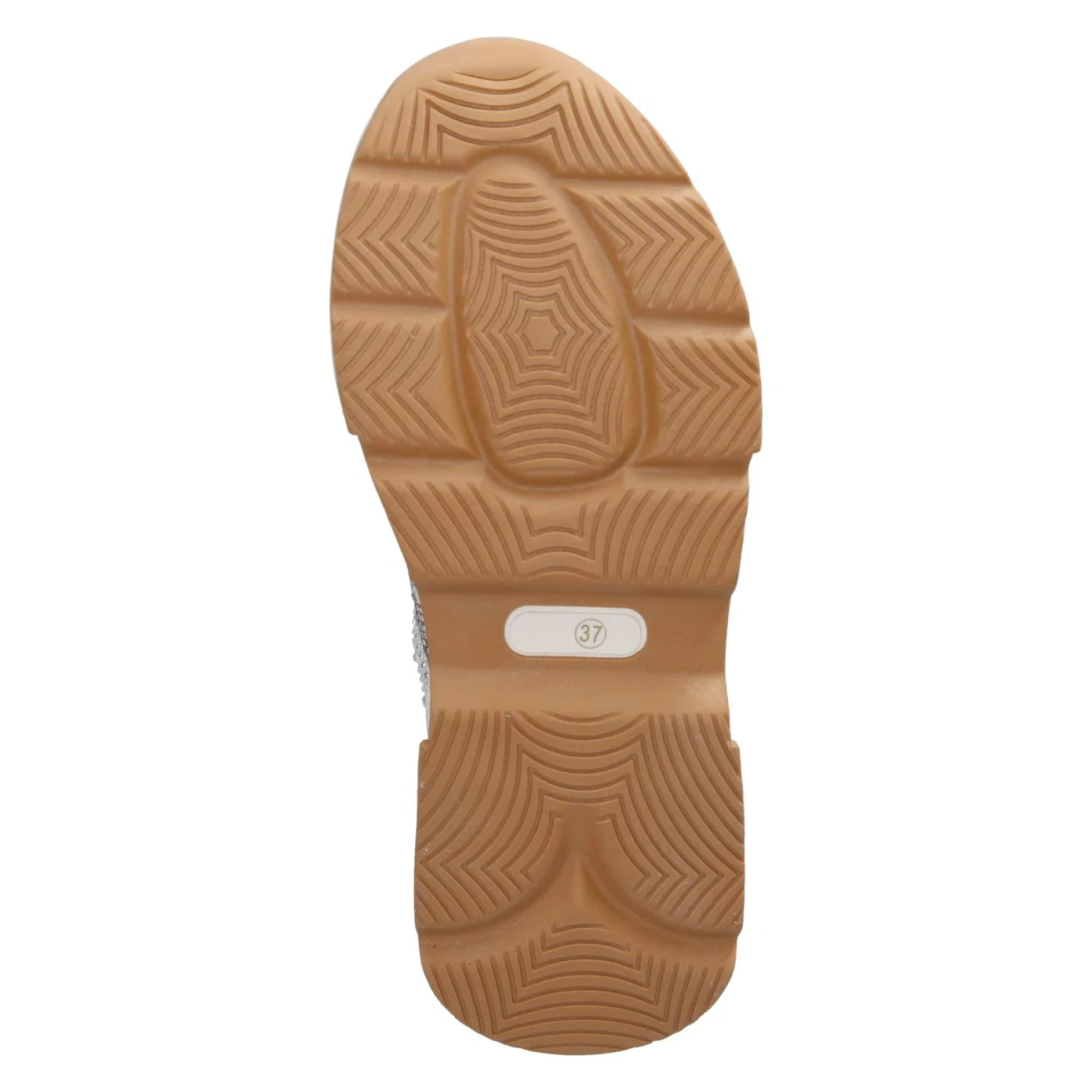 Low Sneaker - Taupe Tan mesh micro/ stones