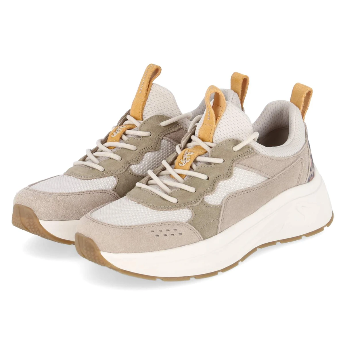 Low Sneaker - beige/animal print