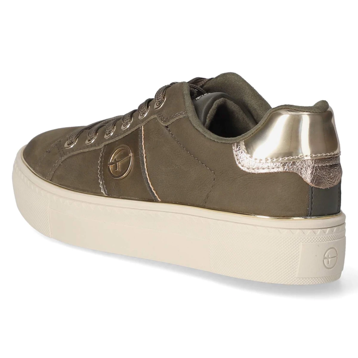 Low Sneaker - OLIVE NUBUC