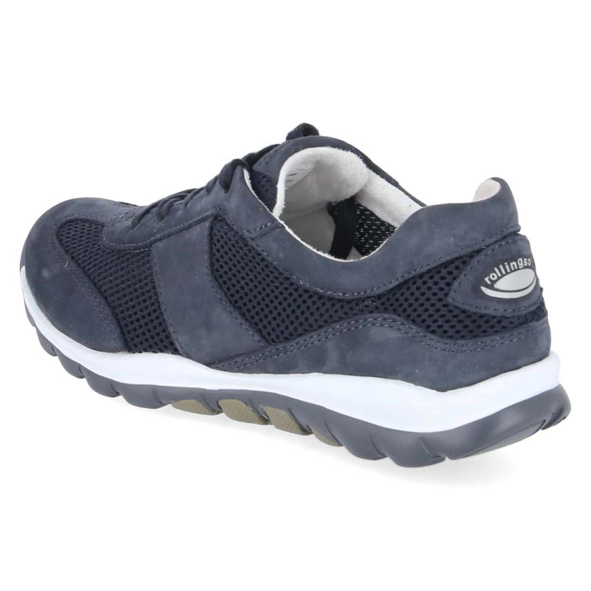 Low Sneaker - nightbl.(S.w/blau)