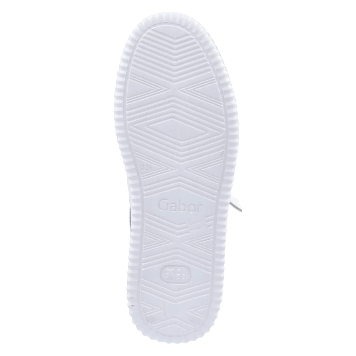 Low Sneaker - weiss/jeans/silber