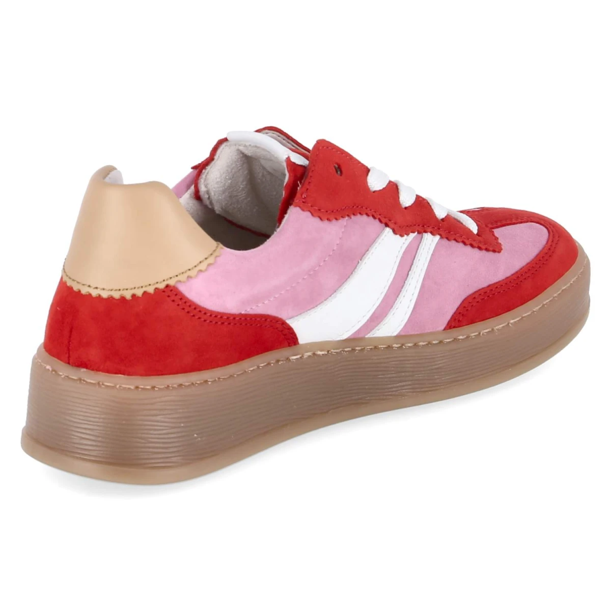Low Sneaker - softpink/fire/pean