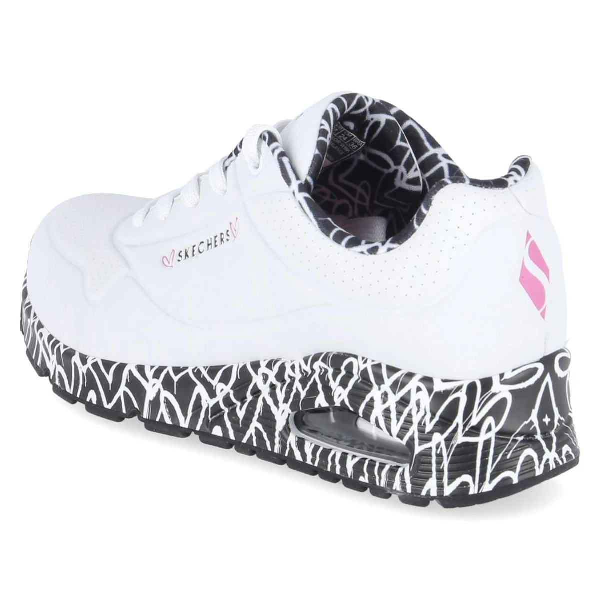 Low Sneaker UNO LOVING LOVE - wbk