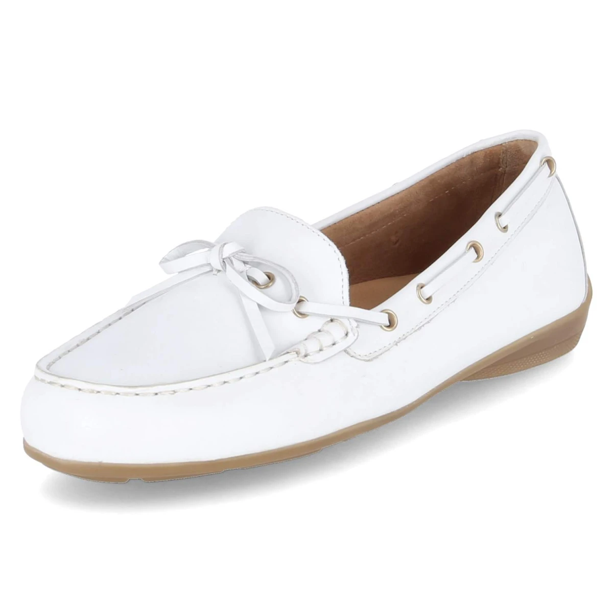 Mokassins - weiss