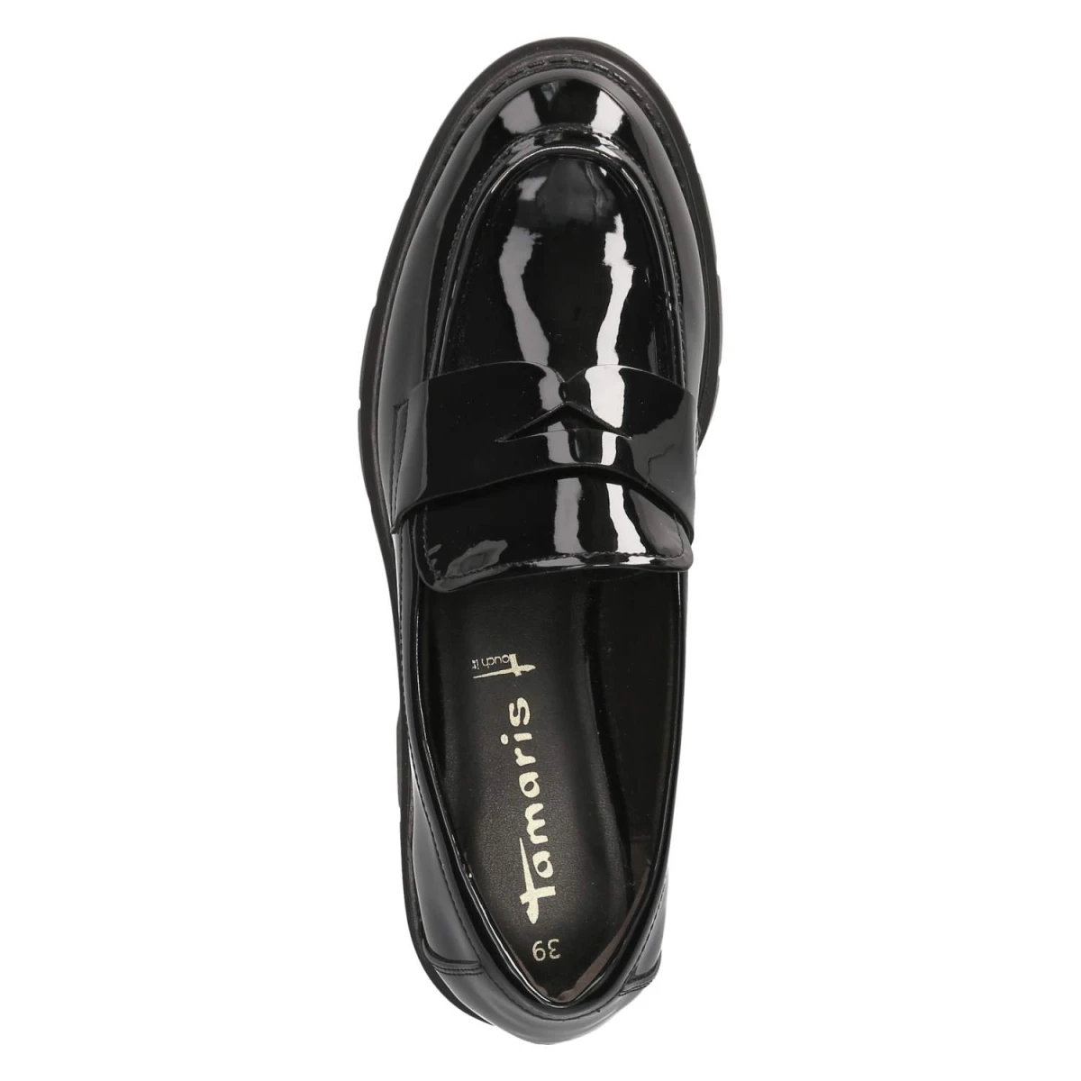 Slipper - BLACK PATENT