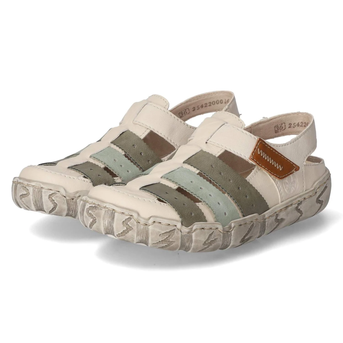 Sandalen - beige kombi