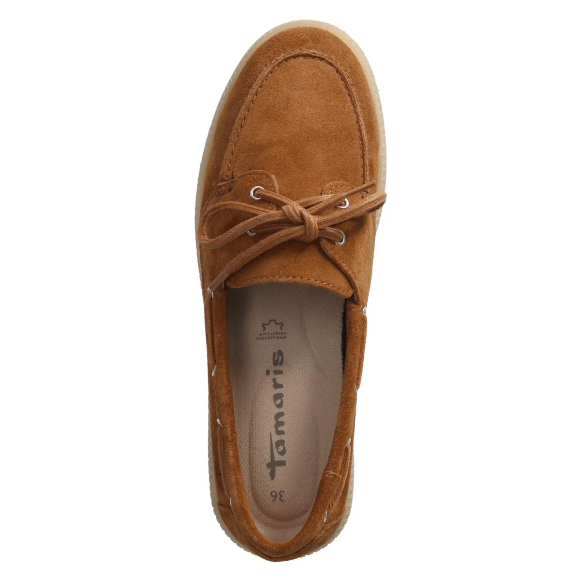 Slipper - cognac