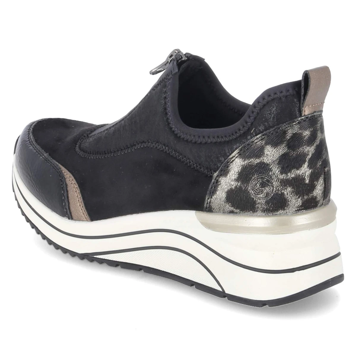 Low Sneaker - schwarz kombi