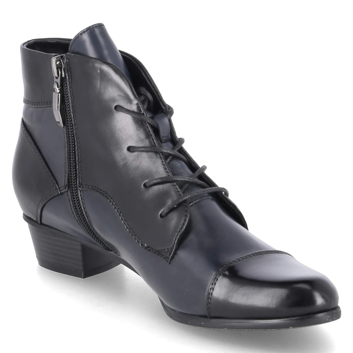 Ankle Boots - BLACK/NAVY/PIOMBO