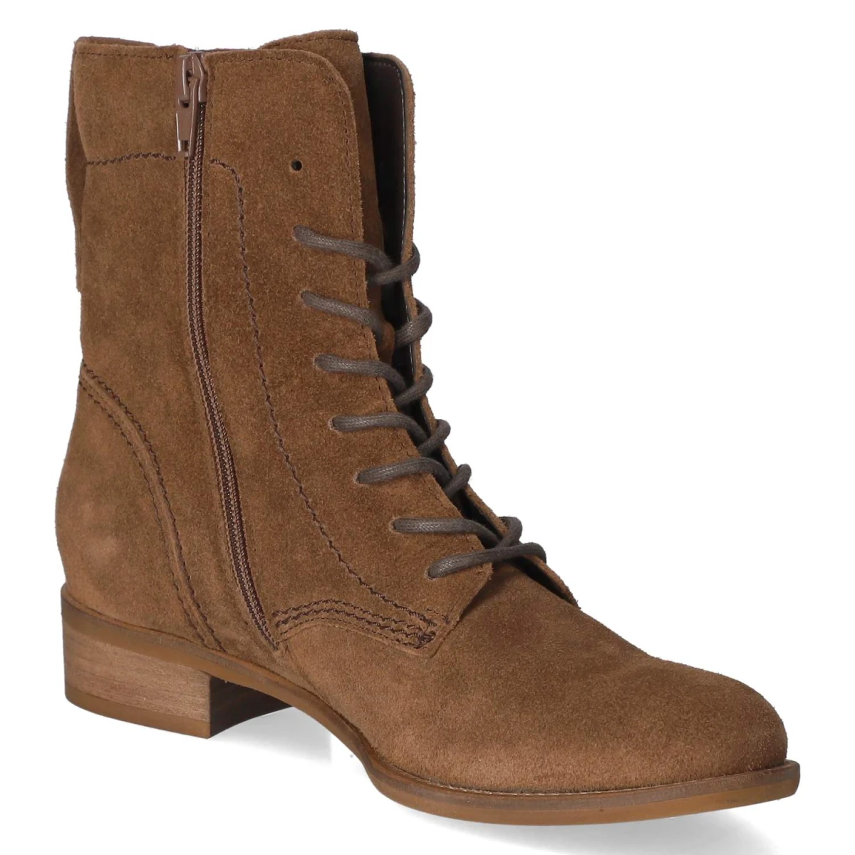 Schnürstiefeletten - whisky