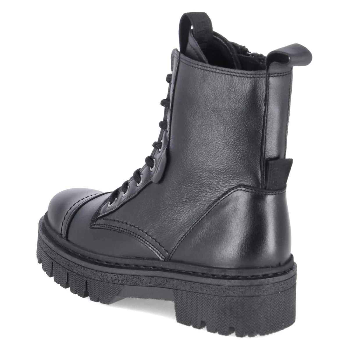 Schnürboots - BLACK