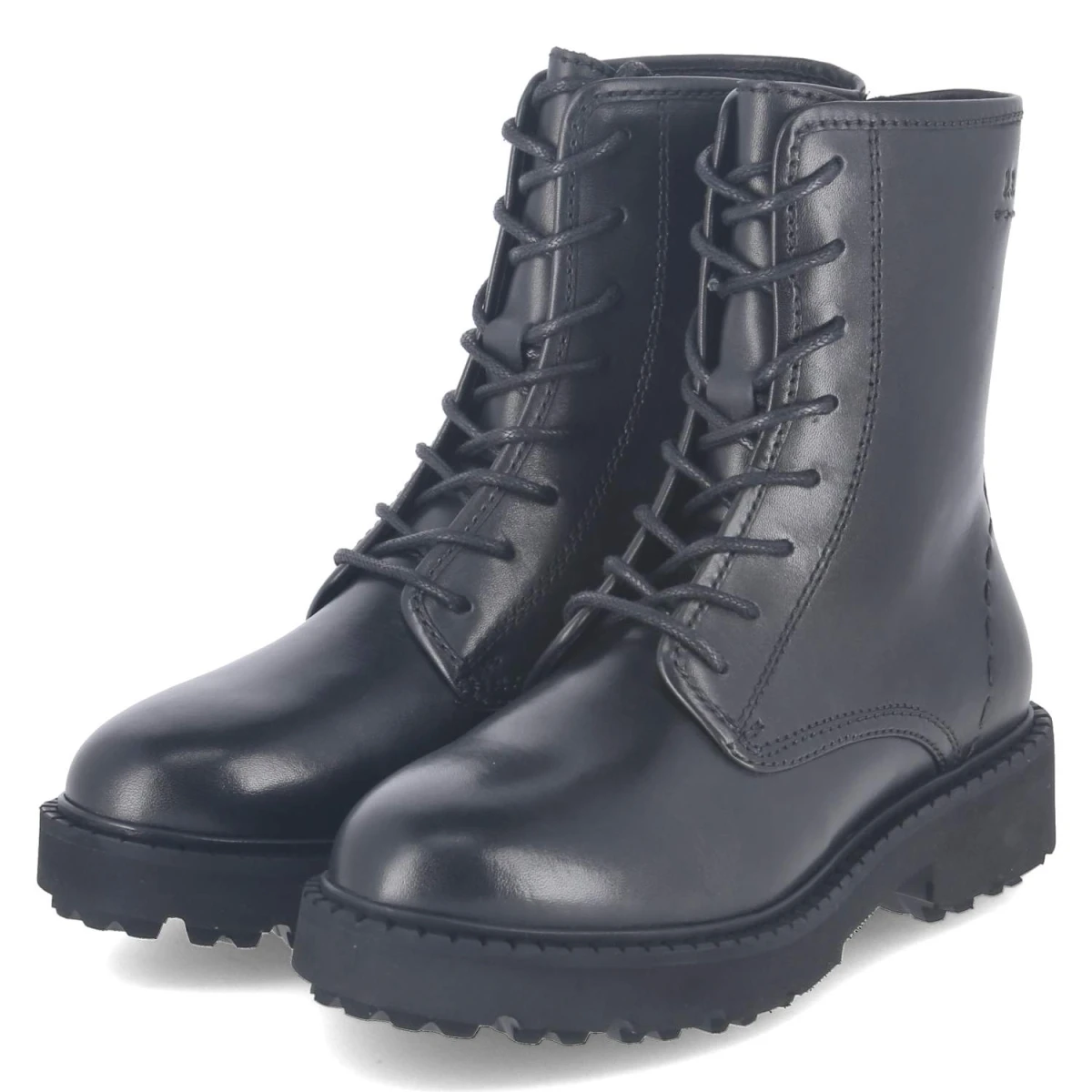 Schnürboots BRIDGET 02 - SCHWARZ