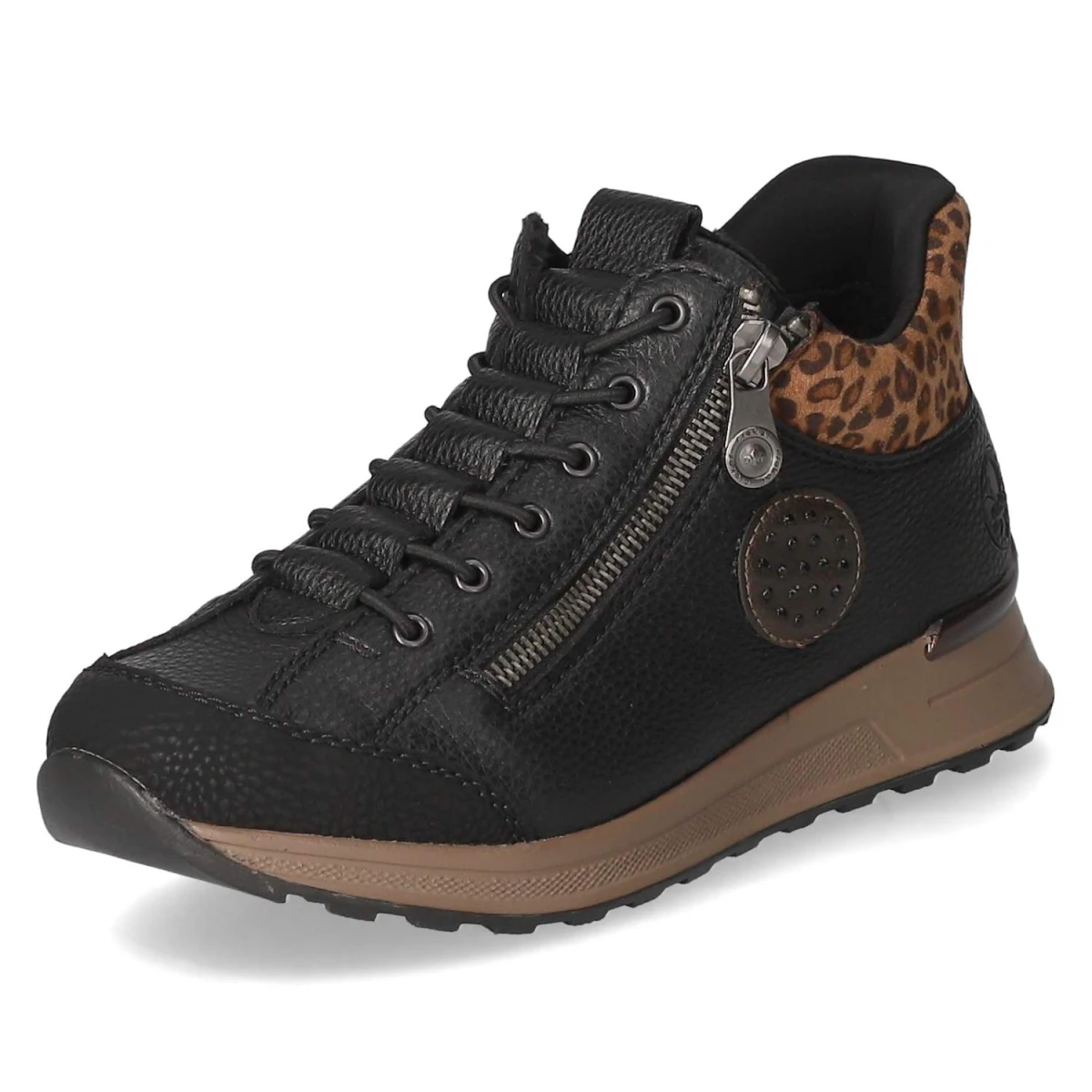 Schnürschuhe - SCHWARZ