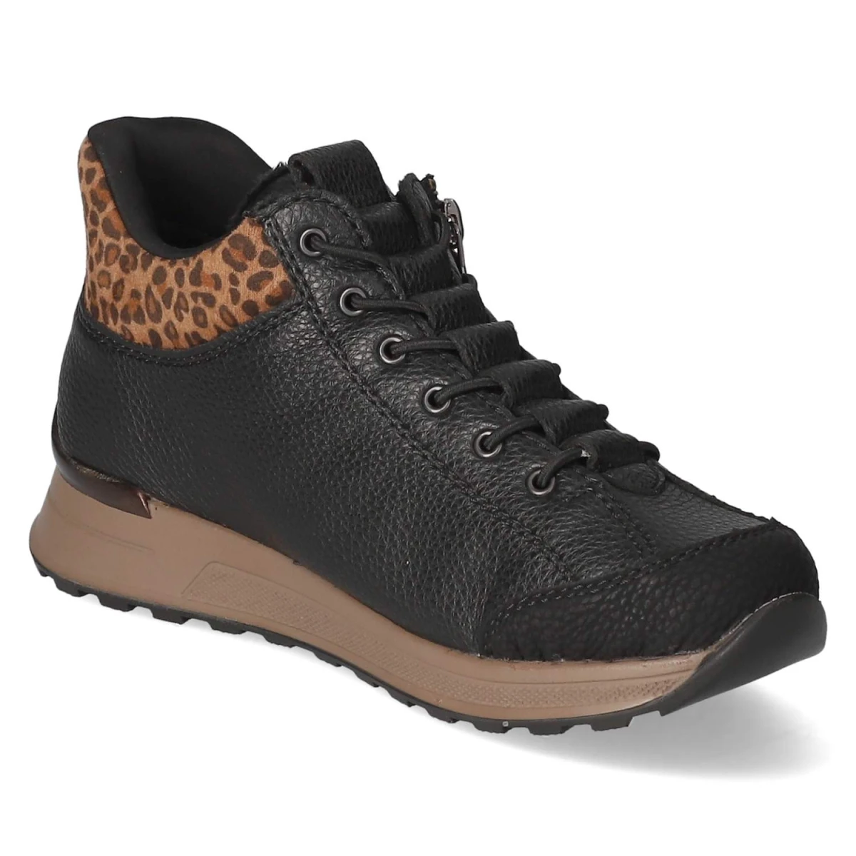 Schnürschuhe - SCHWARZ