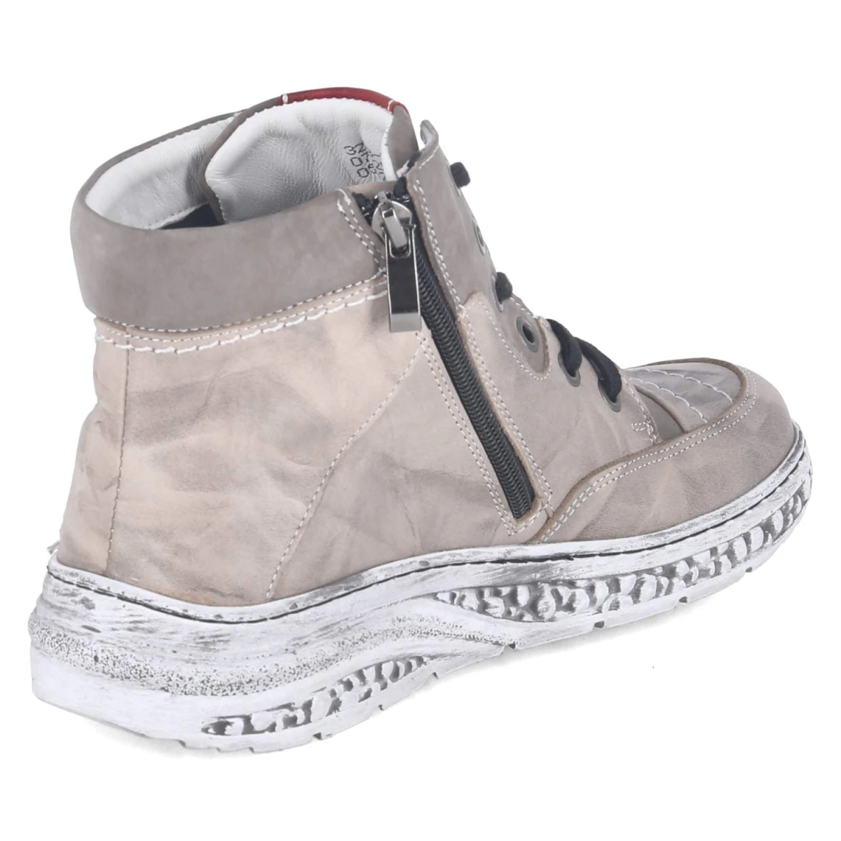 Schnürstiefel - grau