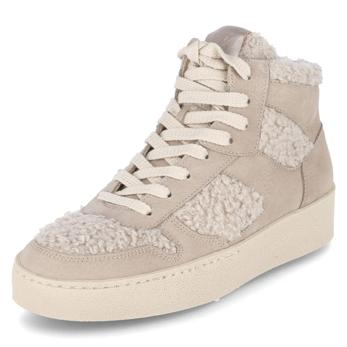 High Sneaker - almond/biscuit