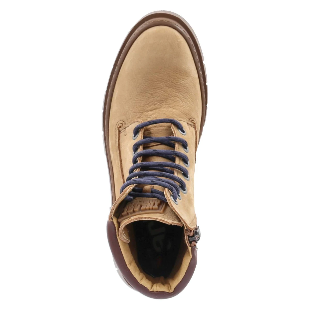 Schnürrboots AMBERES - karamel