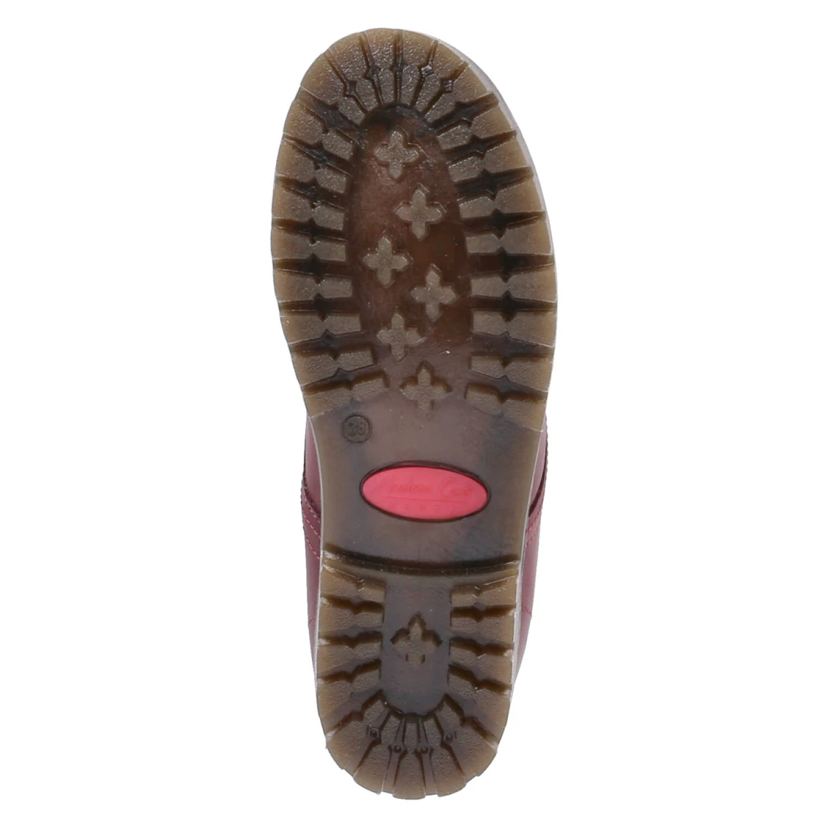 Schnürstiefeletten - burgund