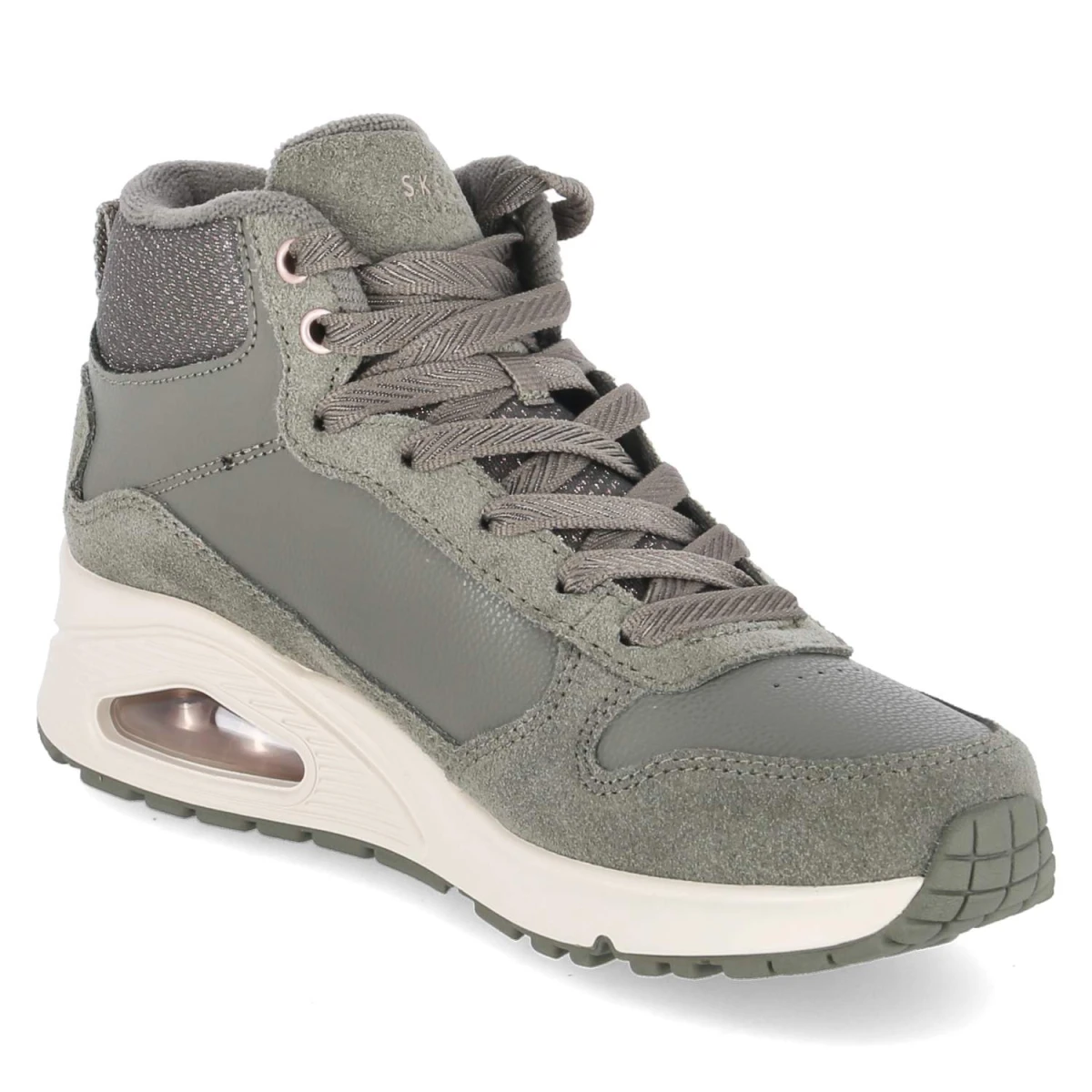 Sneaker UNO- STACRE SHINE - olv