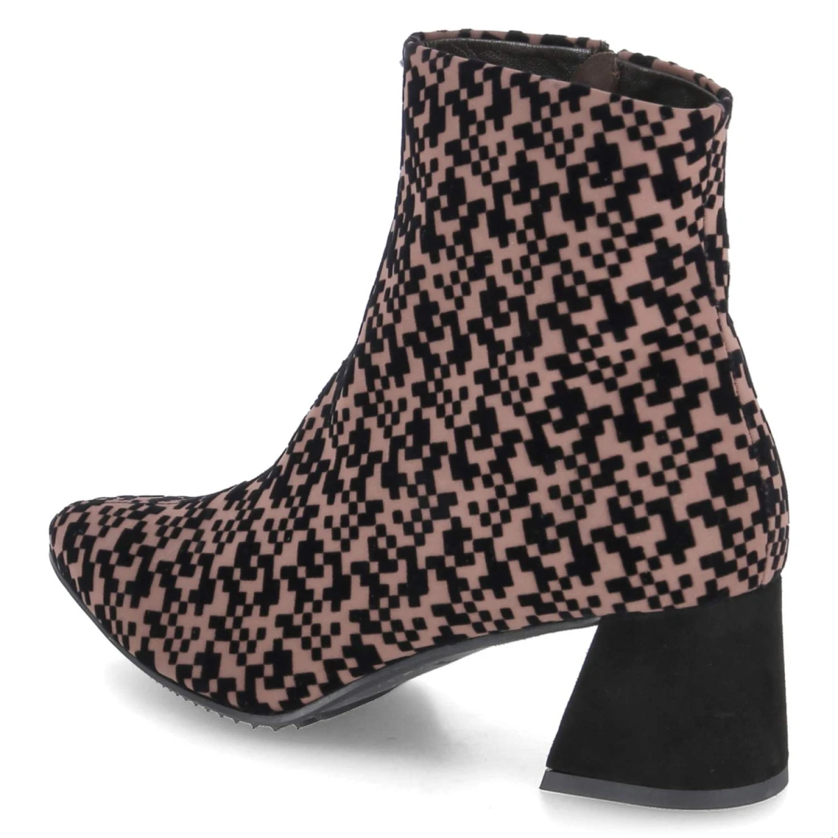 Ankle Boots - king choco camoscio nero