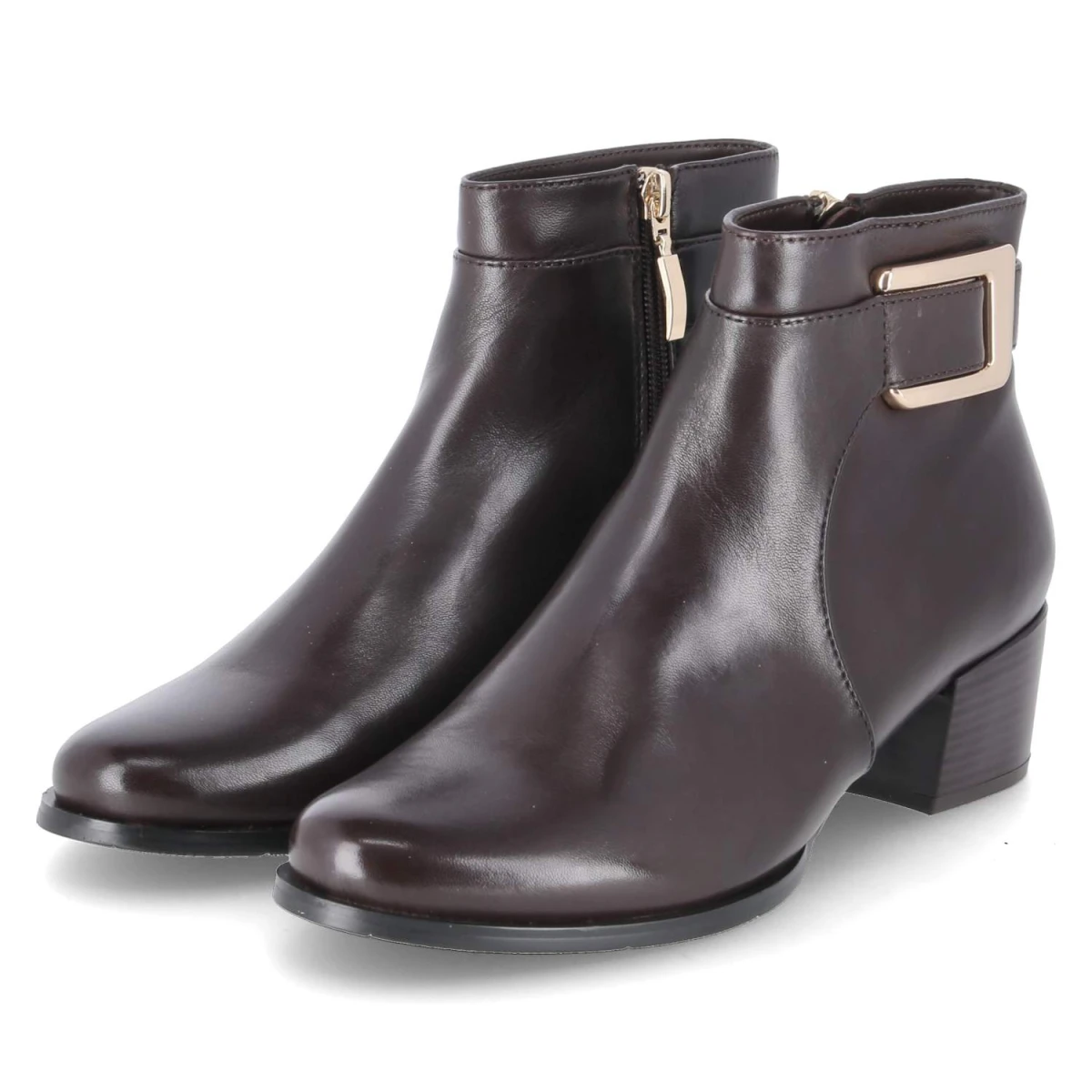 Ankle Boots - Castagno