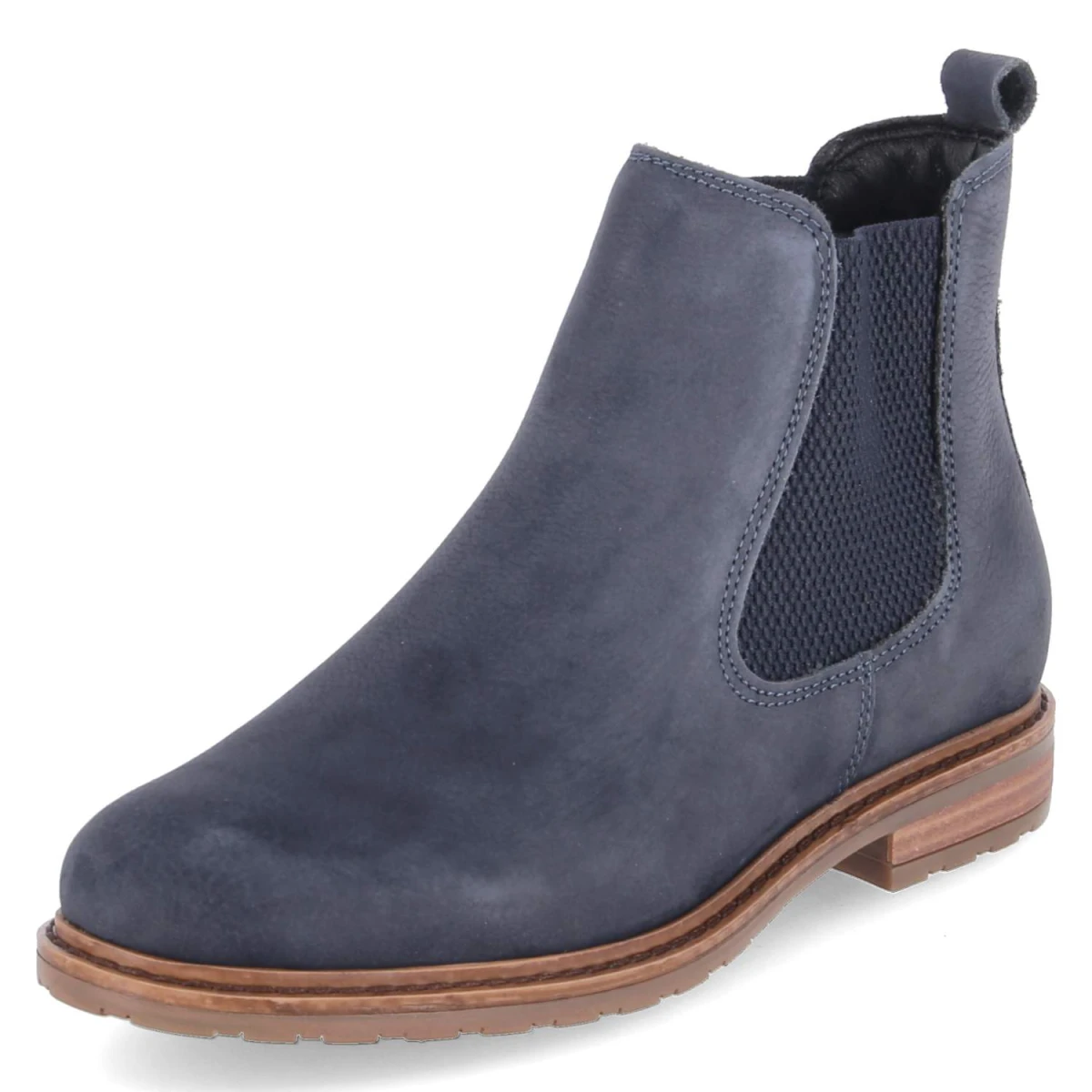 Chelsea Boots - NAVY NUBUC