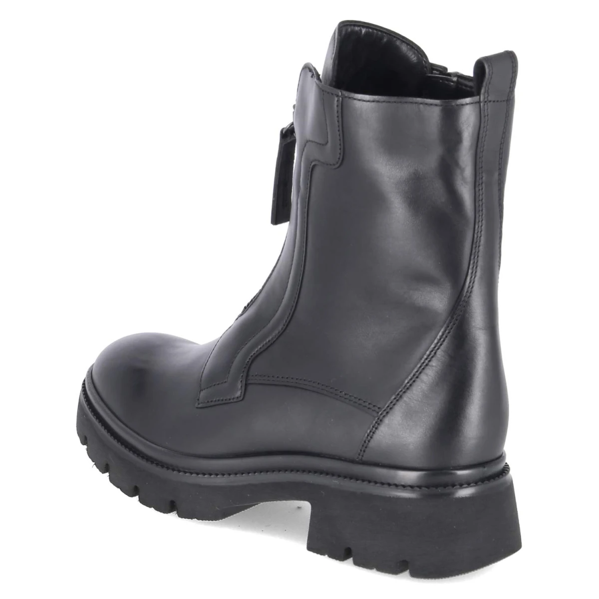 Stiefeletten - schwarz(altsilber)