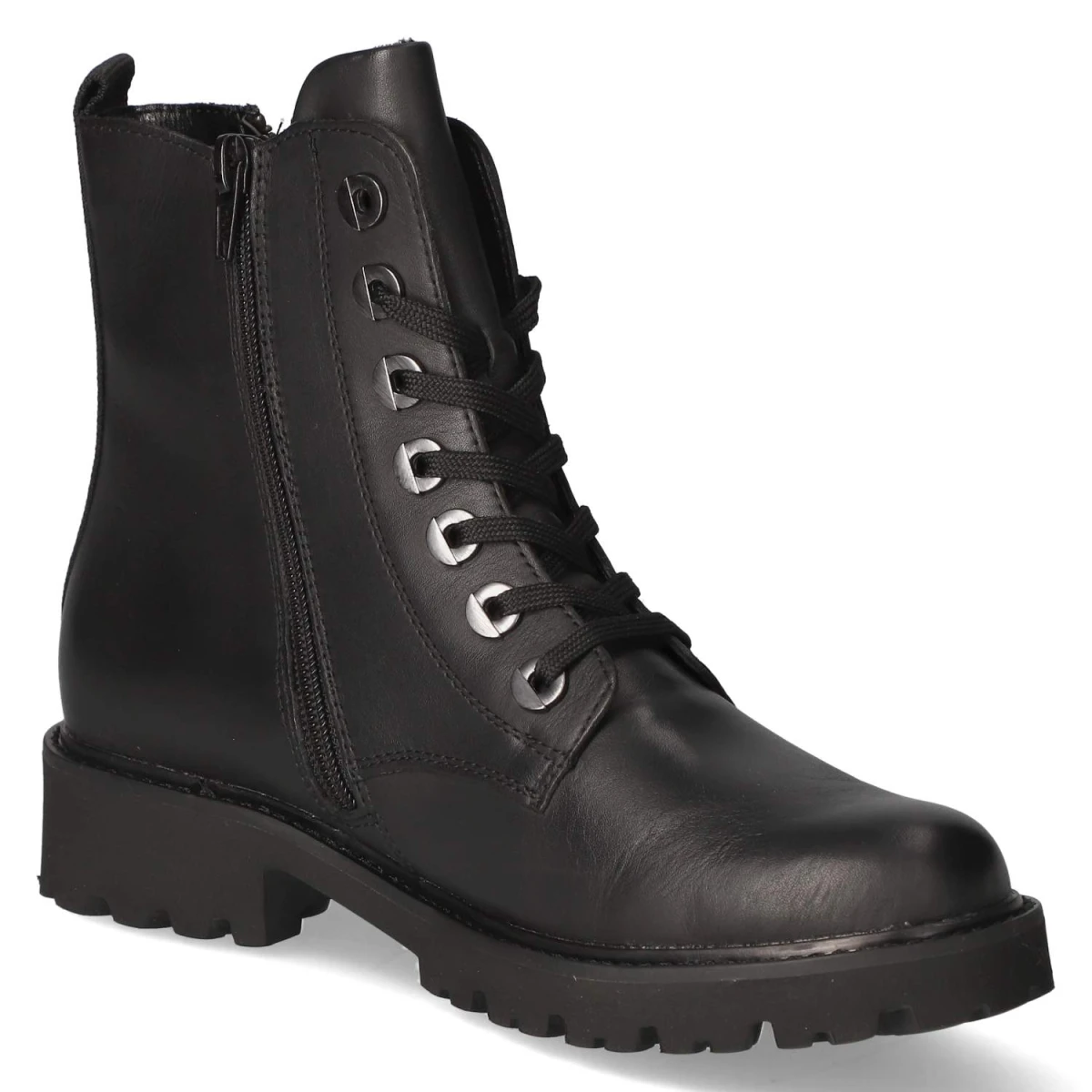 Combat Boots - schwarz