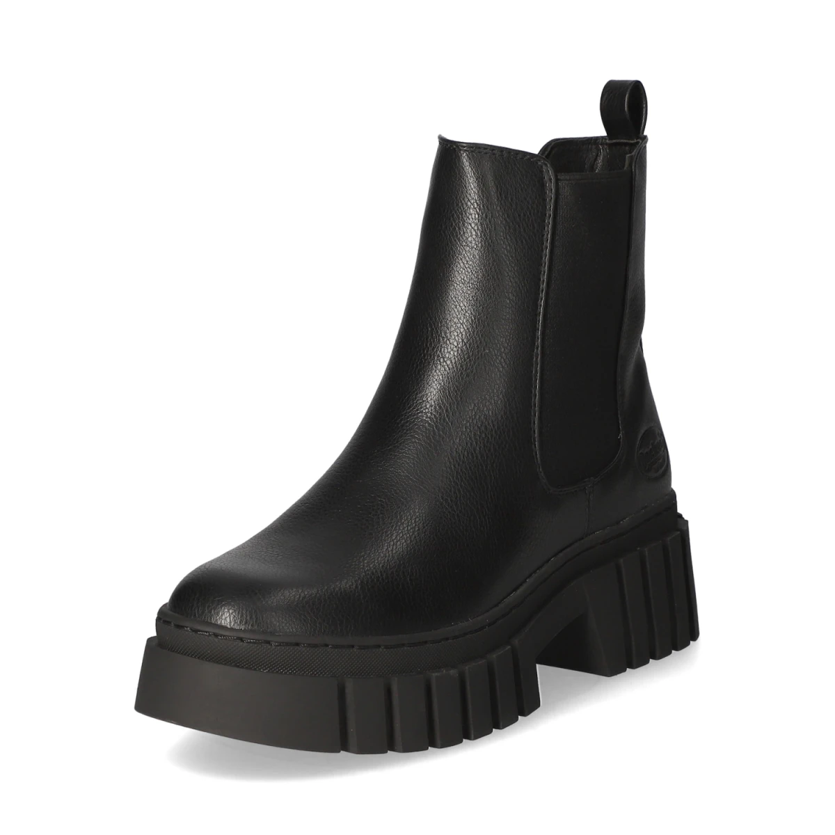 Chelsea Boots - schwarz/rot