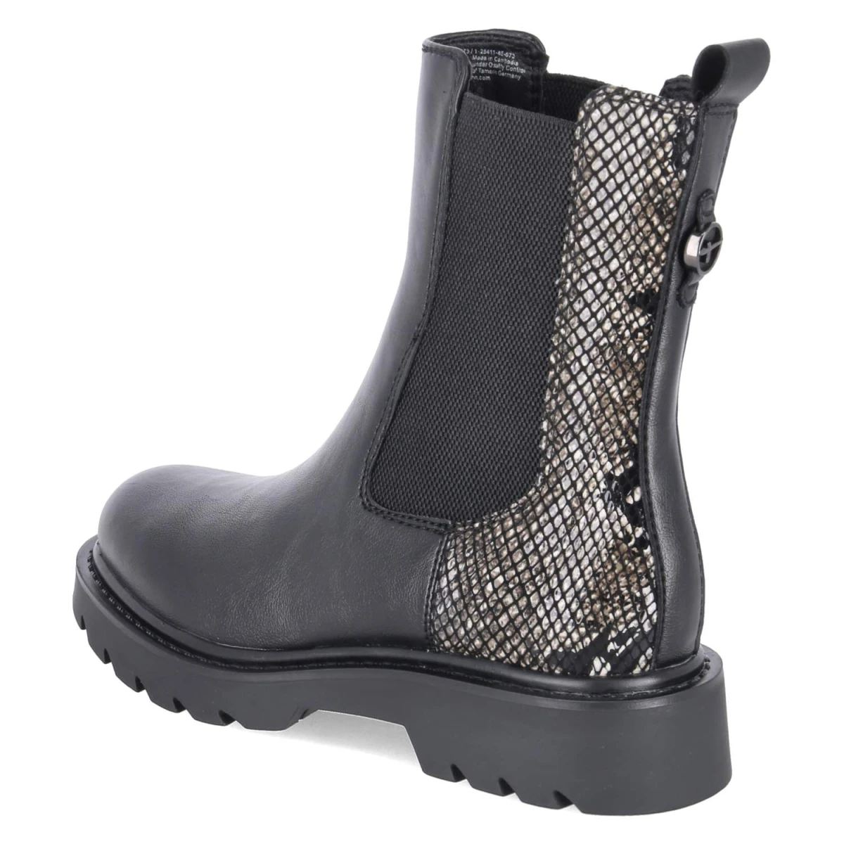 Chelsea Boots - BLACK SNAKE